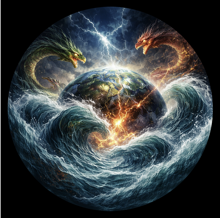 World-Shaping Myths & Catastrophes roundel